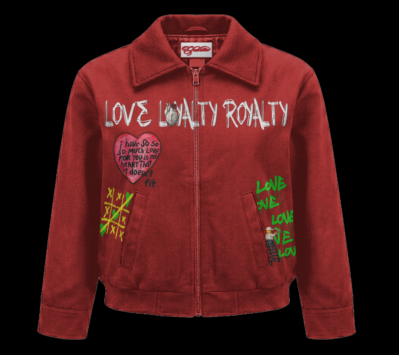 Custom Love Zip Up